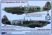 AML AMLC48033 Декали 312 Squadron RAF Part V. 1/48