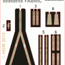 Eduard 49083 Spitfire Mk.XVI seatbelts FABRIC 1/48