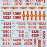 Print Scale 72-116 North Vietnamese MIGs of the Vietnam War Wet decal 1/72
