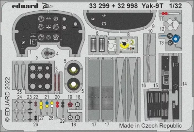 Eduard 33299 Yak-9T (ICM) 1/32
