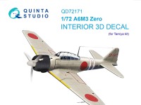 Quinta studio QD72171 A6M3 Zero (Tamiya) 1/72