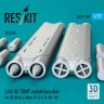 Reskit 72599 LAU-33 ZUNI rocket launcher US Army&Navy (2x) 1/72