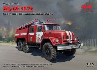 ICM 35519 АЦ-40-137А, Советская пожарная машина 1/35
