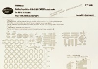 New Ware NWA-M0133 Mask HP Victor B.Mk.2 EXPERT (AIRFIX A12008) 1/72