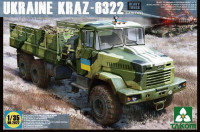 Takom 2022 Ukraine KrAZ-6322 Heavy Truck (late type) 1/35