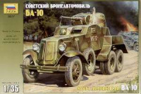Звезда 3617 Советский бронеавтомобиль БА-10 1/35