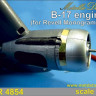 Metallic Details MDR4854 Boeing B-17 Flying Fortress engines (designed to be used with Monogram and Revell kits) 1/48