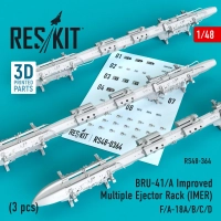 Reskit RS48-0364 BRU-41|A Improved Multiple Eject.Rack (IMER) 1/48