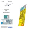 Микродизайн 072061 Ту-160 (Trumpeter) цветные приборные доски 1/72