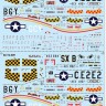 Barracuda Studios BC-72009 North-American P-51D Mustangs of the 8th Air Force (5) 1/72