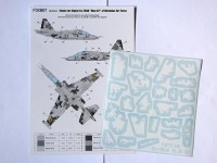 Foxbot Decals FM72011 Digital Masks for Sukhoi Su-25UB Blue 67 1/72