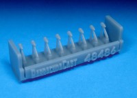Barracuda Studios BCR48486 Messerschmitt Bf-109F/Bf-109G and Bf-109K Aileron Mass Balances 1/48