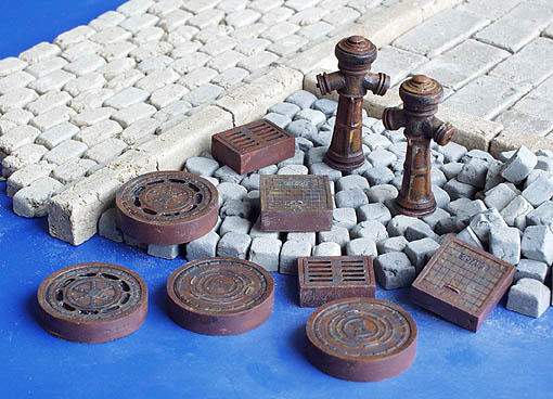 Plus model 143 Sewer hatches 1:35