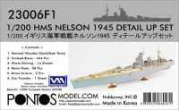 Pontos model 23006F1 HMS Nelson Detail up set 1/200