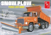 AMT 1178 Ford LNT-8000 Snow Plow 1/25