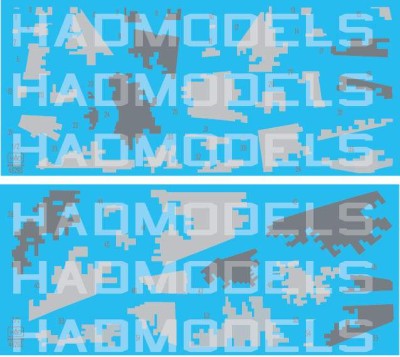 HAD 48265 Decal Su-25 Ukrainian Digit Camouflage Part 2 1/48