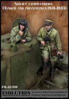Evolution Miniatures 35209 Soviet commanders (Tanker and infantryman 1941-43) 1:35