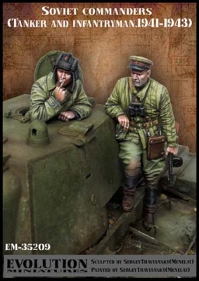 Evolution Miniatures 35209 Soviet commanders (Tanker and infantryman 1941-43) 1/35
