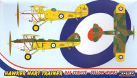Kora Model 72174 Hawker Hart Trainer (RAF - Yellow Wings) 1/72