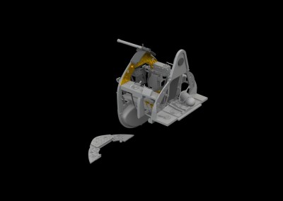Eduard SIN64896 BIGSIN F4F-3 w/ telescopic gunsight ESSENTIAL 1/48