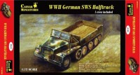 Caesar Miniatures H7210 Schwere Wehrmachtschlepper sWS Halftrack WWII 1/72