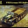 Caesar Miniatures H7210 Schwere Wehrmachtschlepper sWS Halftrack WWII 1/72