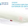 Quinta studio QP48046 Навигационные Огни (Тип А) (для всех моделей) 1/48