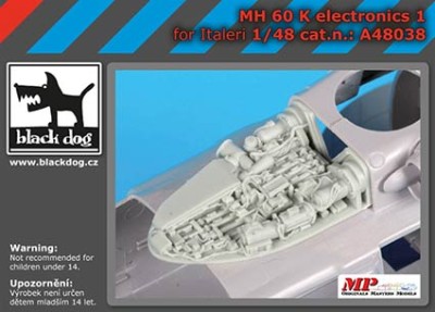 BlackDog BDOA48038 MH-60 K electronics 1 (ITALERI) 1/48