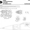 New Ware NWA-M0445 1/48 Mask MiG-25PD BASIC (ICM 48903)