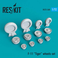 Reskit RS72-0268 F-11 Tiger wheels set (HAS) 1/72