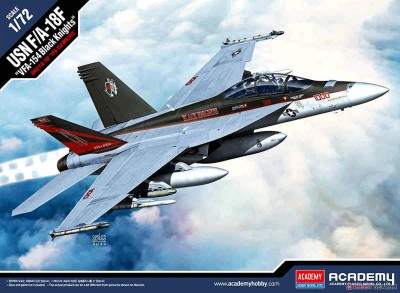 Academy 12577 USN F/A-18F VFA-154 Black Knights 1/72