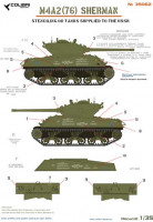 Colibri decals 35062 M4A2 Sherman (76) w - Stencil Lend-Lease 1:35