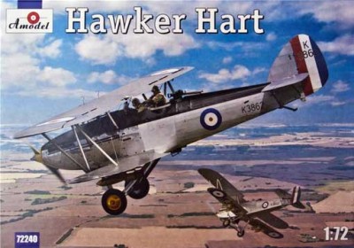 Amodel 72240 Hawker Hart 1/72
