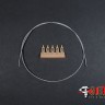 ЭВМ RS95010 Трос витой с коушами (3D печать) для БМП; БТР и машин на их базе 1/35