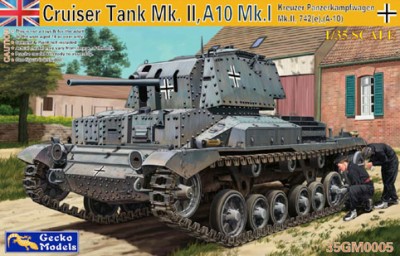 Gecko Models 35GM0005 Kreuzer Panzerkampfwagen Mk.II.742 1:35