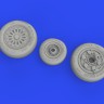 Eduard 648822 BRASSIN F-16A MLU wheels (KIN) 1/48