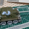 Model Gun MG-3507 Советская 100-мм пушка Д-10С (СУ-100, Звезда 3688), поздняя (с плавным переходом), без нарезов 1/35
