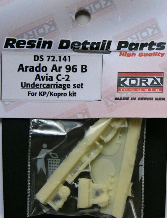 Kora Model DS72141 Arado Ar 96B/Avia C-2 Undercarriage set (KP) 1/72