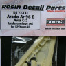 Kora Model DS72141 Arado Ar 96B/Avia C-2 Undercarriage set (KP) 1/72