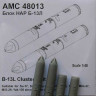 Advanced Modeling AMC 48013 B-13L 122mm rocket launcher (2 pcs.) 1/48