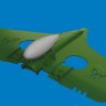 Eduard 6481084 BRASSIN P-40 75gal drop tank PRINT (EDU) 1/48