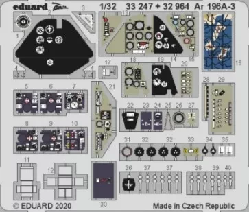 Eduard 33247 Ar 196A-3 (REV) 1/32
