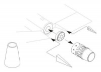 CMK 4263 Canberra PR Mk.9 - Engine set for Airf. 1/48