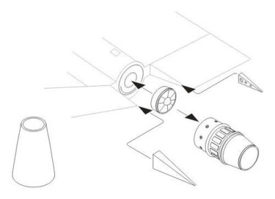 CMK 4263 Canberra PR Mk.9 - Engine set for Airf. 1/48