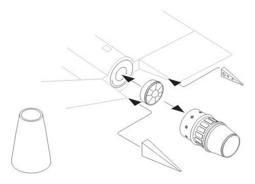 CMK 4263 Canberra PR Mk.9 - Engine set for Airf. 1/48