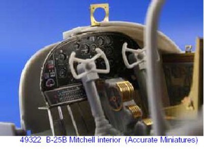 Eduard 49322 B-25B interior (ACC/ITA) фототравление