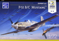 Arma Hobby 70038 P-51 B/C Mustang Expert Set (6x camo) 1/72