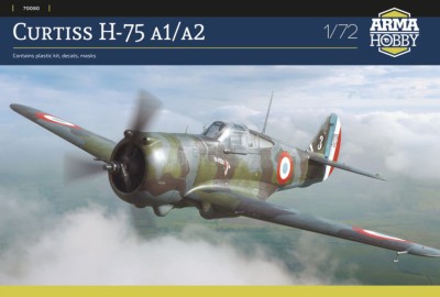 Arma Hobby 70080 Curtiss H-75 A1/A2 (3x camo) 1/72