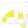 Eduard EX1106 Mask MH-60L (ICM) 1/48