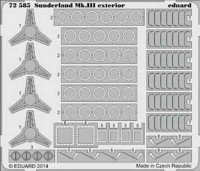 Eduard 72585 Sunderland Mk.III exterior